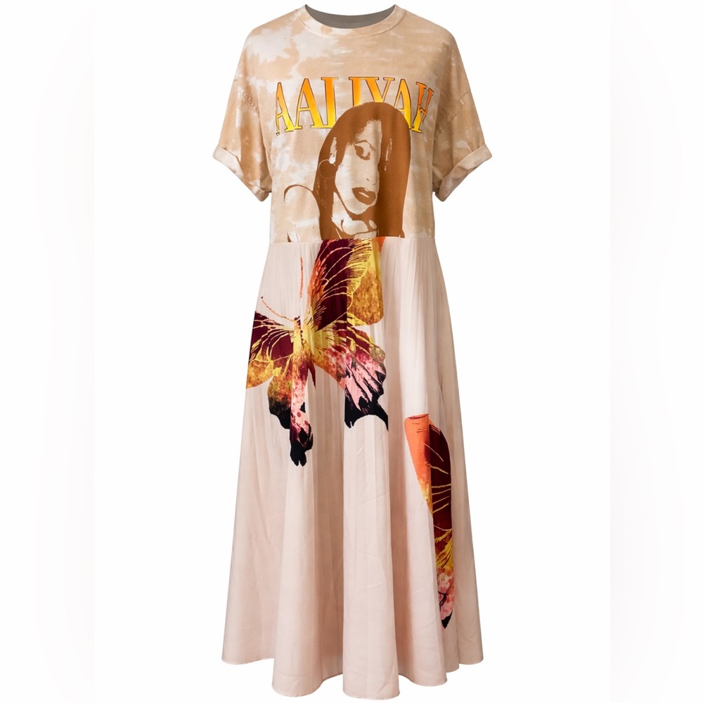 Aaliyah tshirt Edition! Band tee to pretty maxi! The Remix Collection.